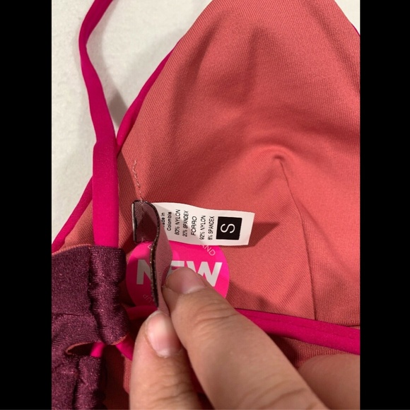 NEW‎ Maaji Evergreen Triangle Bikini Top [SZ Small ] - Picture 7 of 8